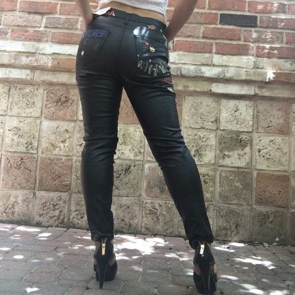 Topshop Moto Jamie High Waist Ankle Grazer/Jeans - Picture 4 of 8